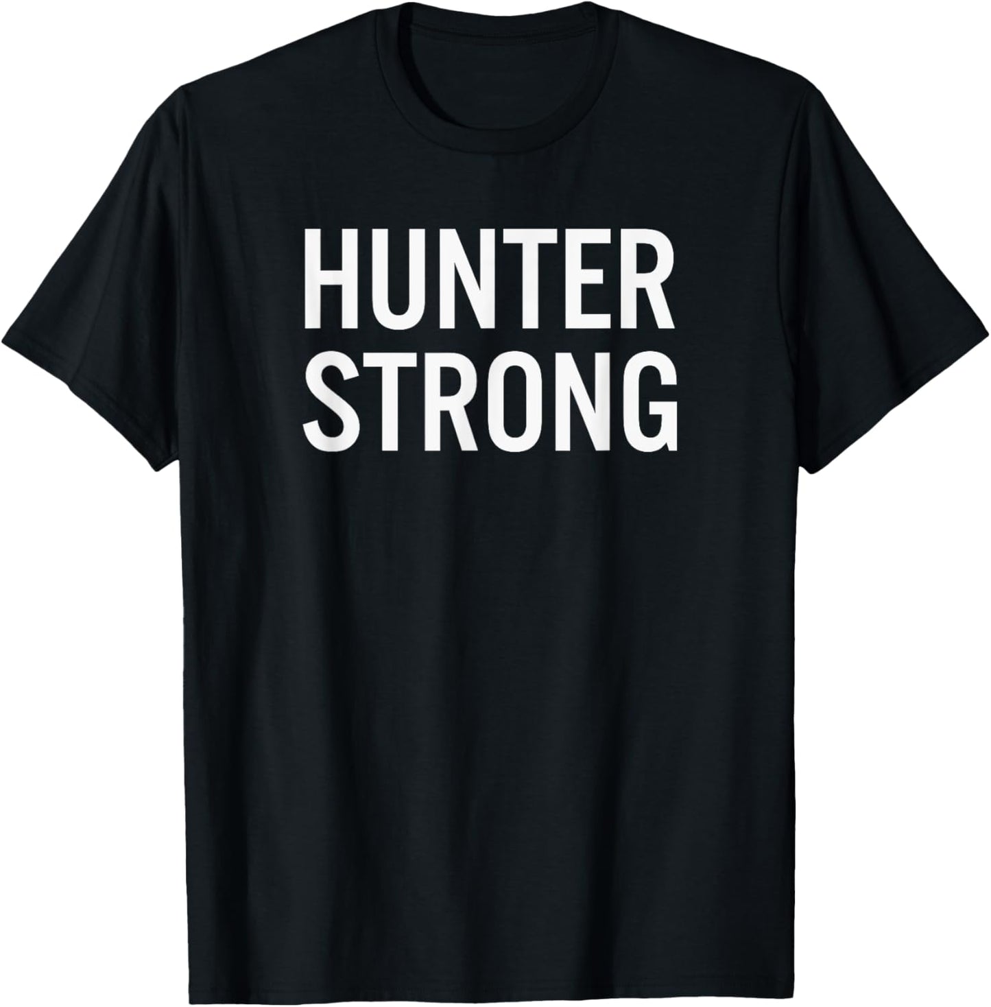 Hunter High School Strong T-Shirt - T-Shirt | Black