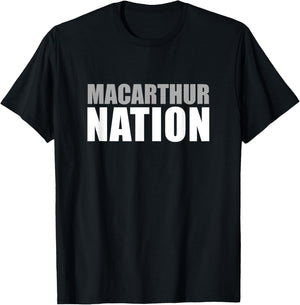 Macarthur High School Nation T-Shirt - T-Shirt | Black