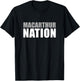 Macarthur High School Nation T-Shirt - T-Shirt | Black