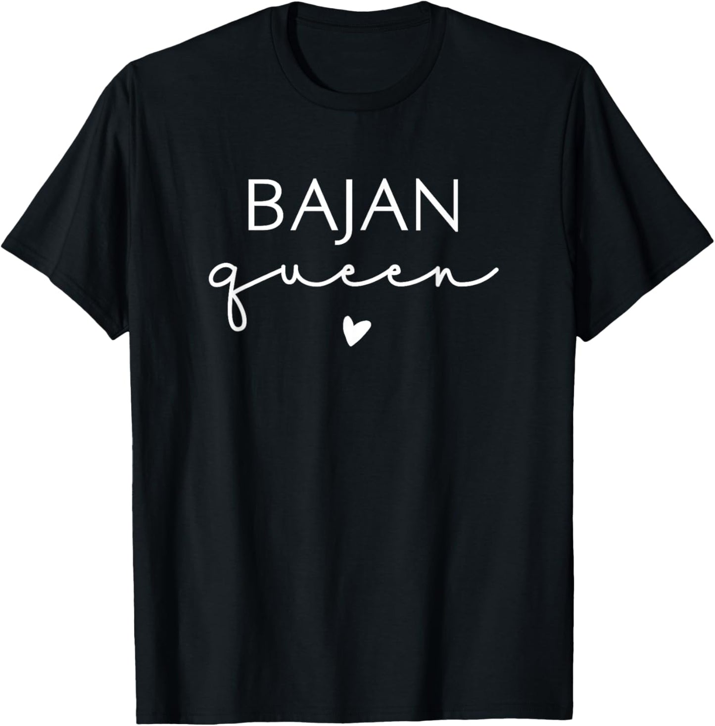 Bajan Queen Barbados T-Shirt - T-Shirt | Black