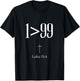 He Left The 99 To Rescue Me Christian Religious T-Shirt - T-Shirt | Black