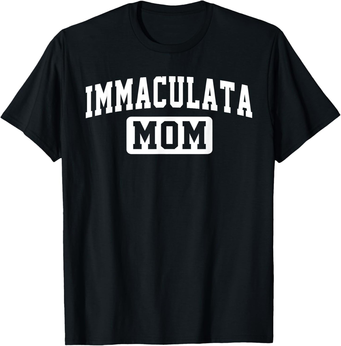 Immaculata University Mom Mother Arch Vintage Family Women T-Shirt - T-Shirt | Black