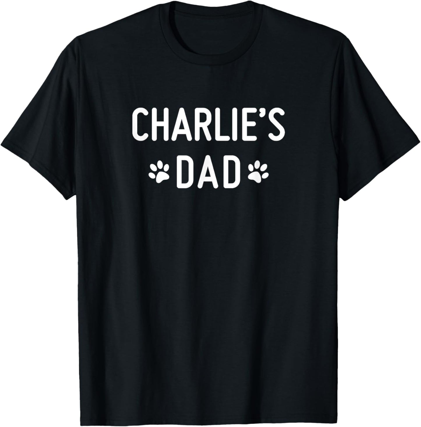 Charlie's Dad T-Shirt - T-Shirt | Black