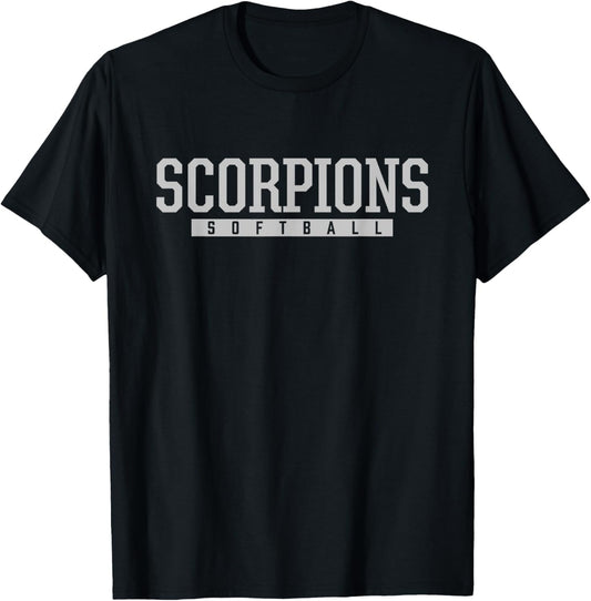 Satellite Scorpions Softball HS T-Shirt - T-Shirt | Black