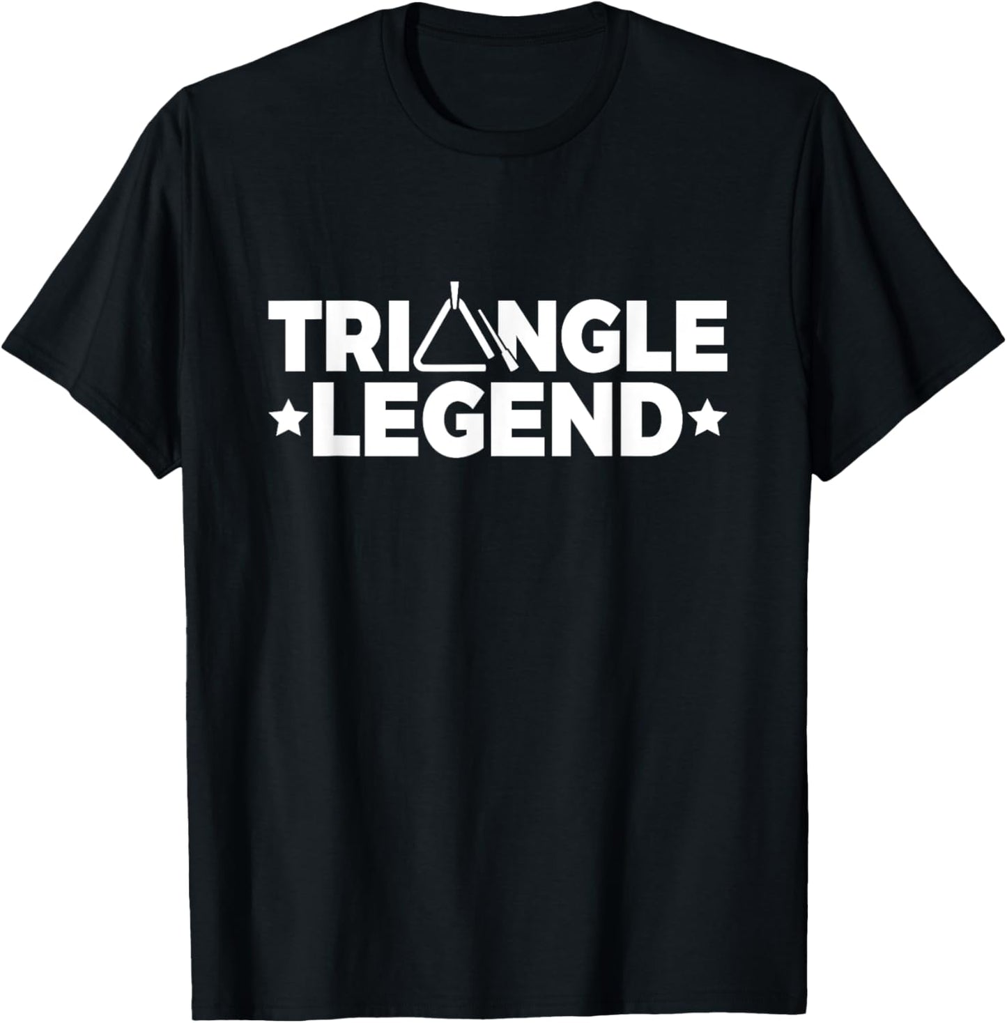 Triangle Legend Design for a Triangle player T-Shirt - T-Shirt | Black