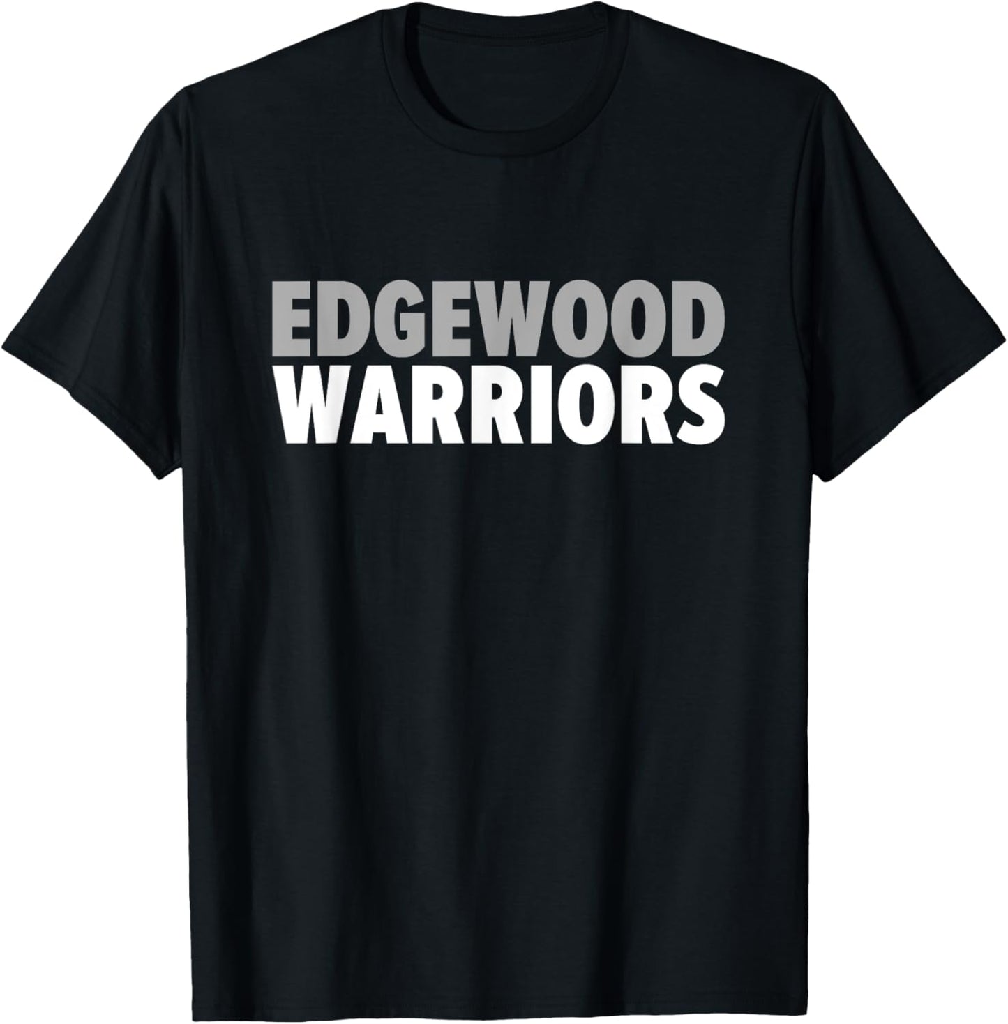 Edgewood Warriors Bold T-Shirt - T-Shirt | Black