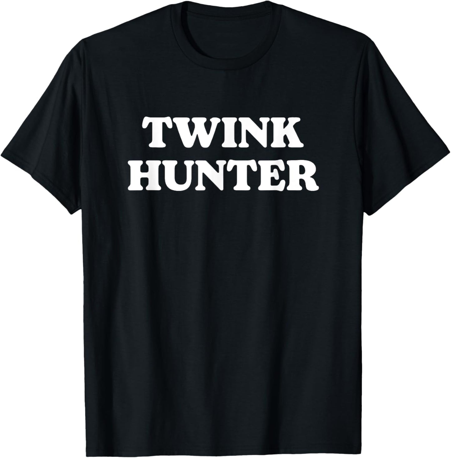 Twink Hunter , Small, Black T-Shirt - T-Shirt | Black
