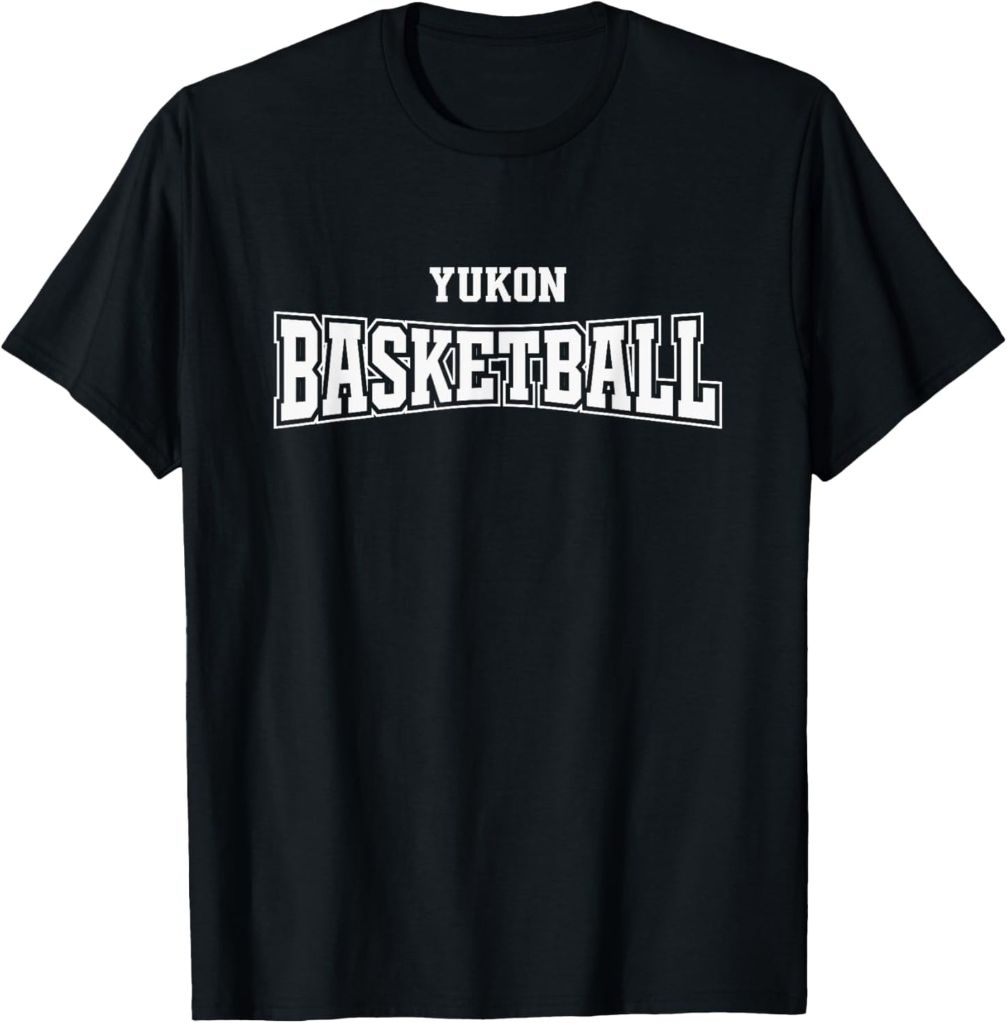 Yukon High School Basketball Warp HS T-Shirt - T-Shirt | Black