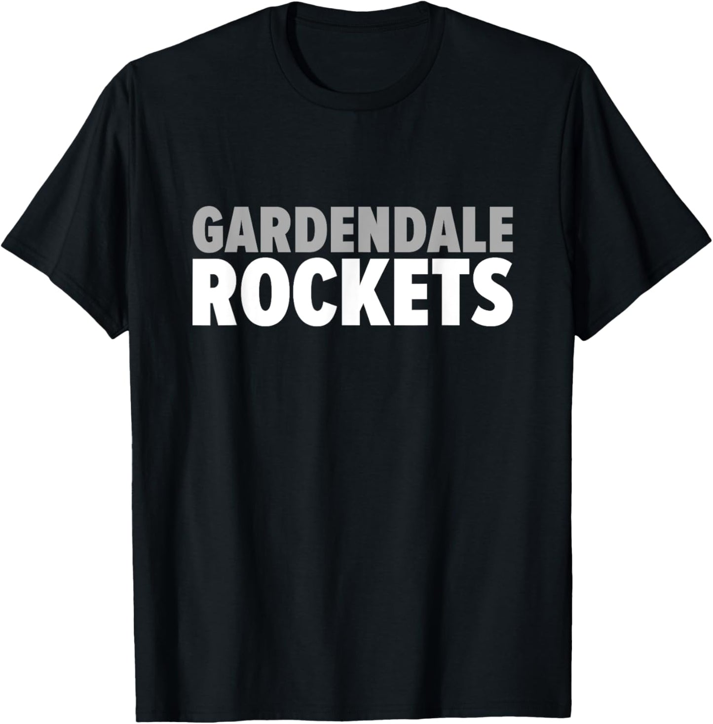 Gardendale Rockets Bold T-Shirt - T-Shirt | Black