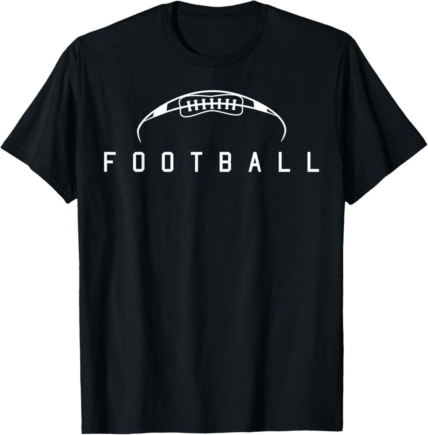 American Football Lines Sports Player T-Shirt - T-Shirt | Black
