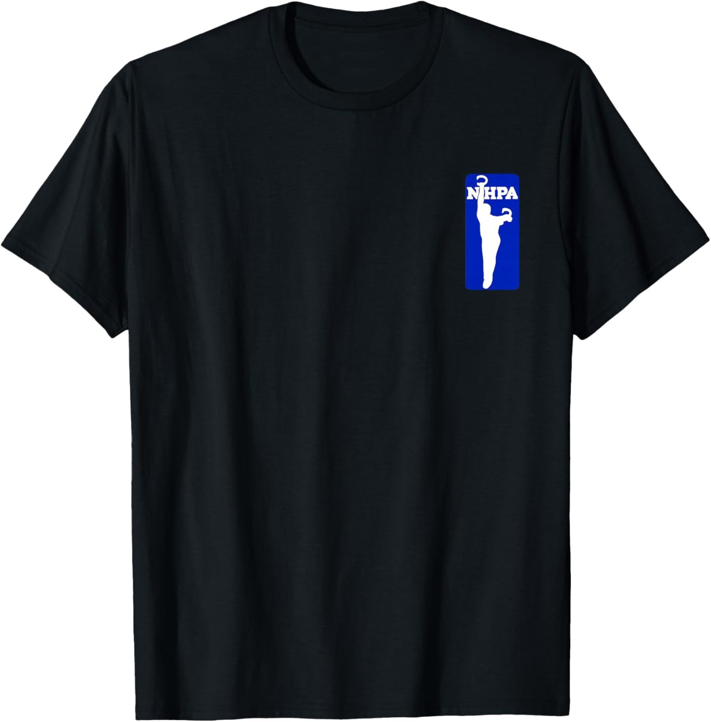 National Horseshoe Pitchers Association NHPA Old Front Logo T-Shirt - T-Shirt | Black