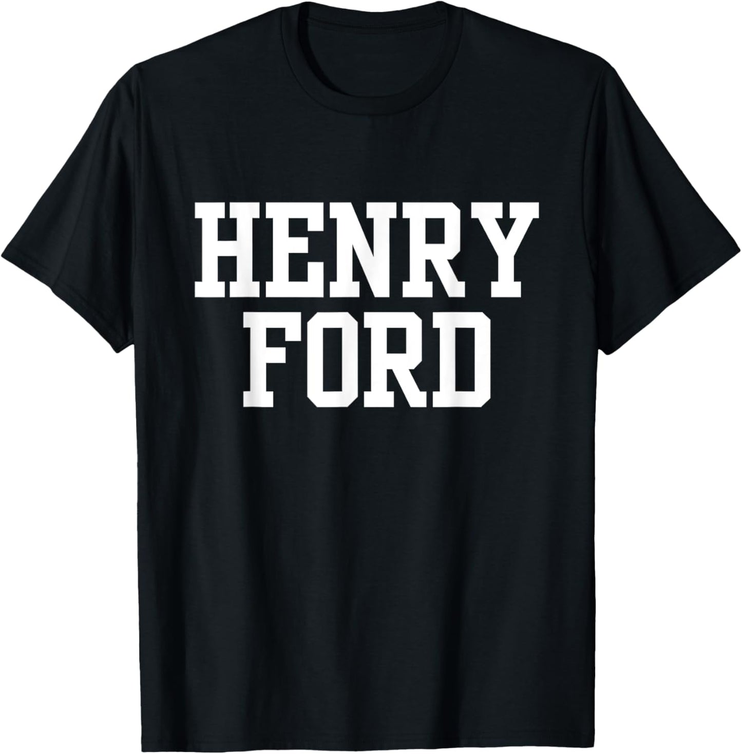 Henry Ford College Apparel Sports Fan T-Shirt - T-Shirt | Black