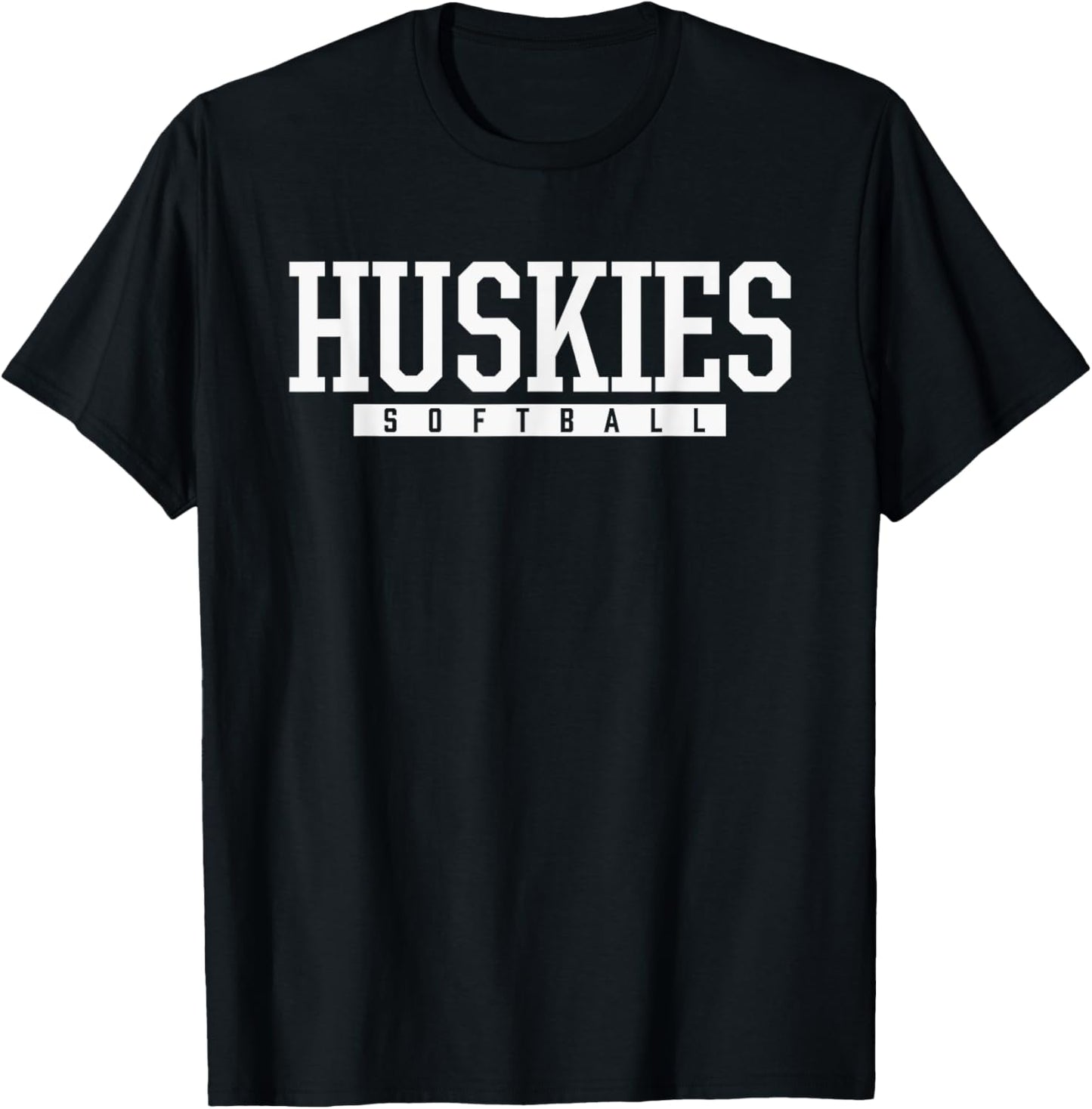 Douglas County Huskies Softball HS T-Shirt - T-Shirt | Black