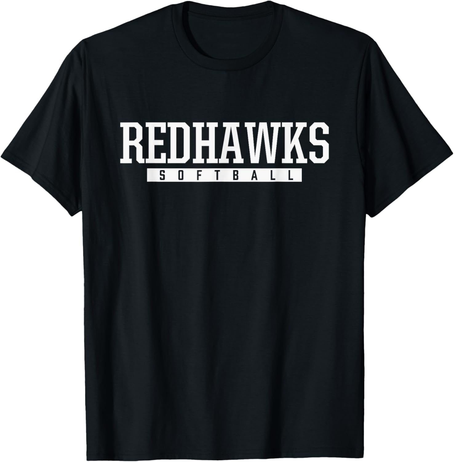 Central Square Redhawks Softball HS T-Shirt - T-Shirt | Black
