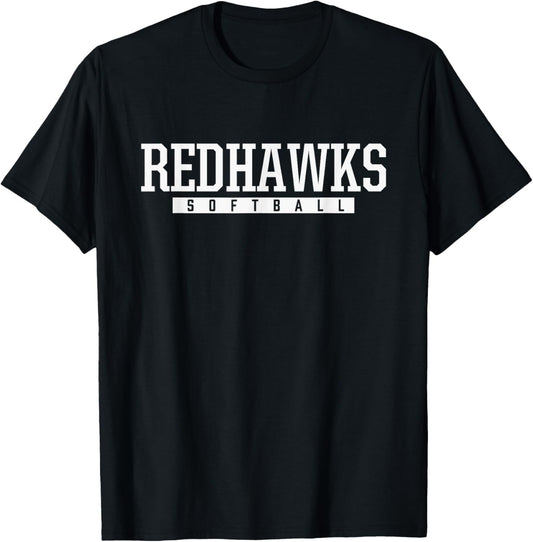 Central Square Redhawks Softball HS T-Shirt - T-Shirt | Black