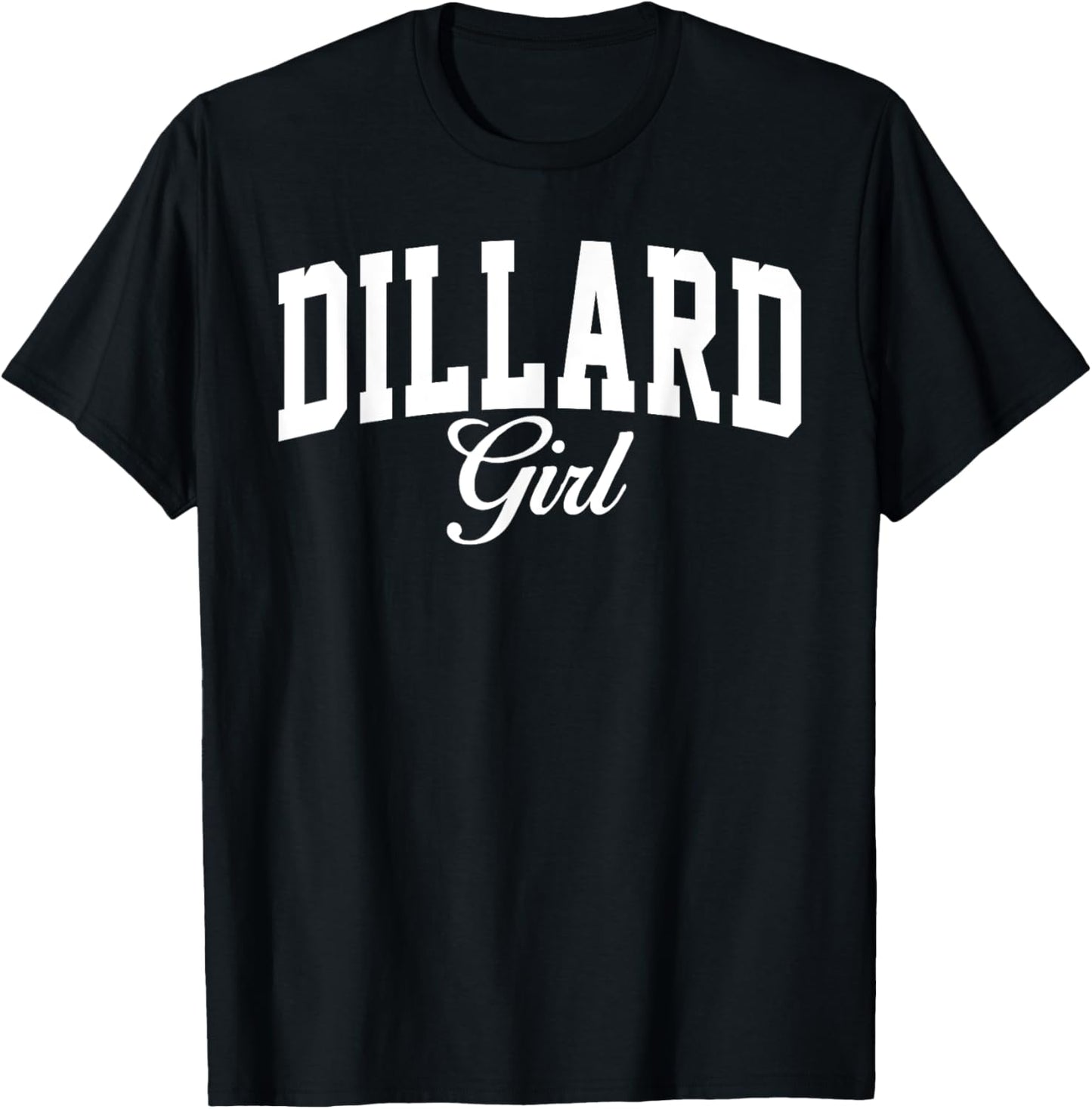 Dillard University Girl Arch Vintage Design Girls T-Shirt - T-Shirt | Black