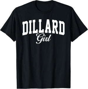 Dillard University Girl Arch Vintage Design Girls T-Shirt - T-Shirt | Black