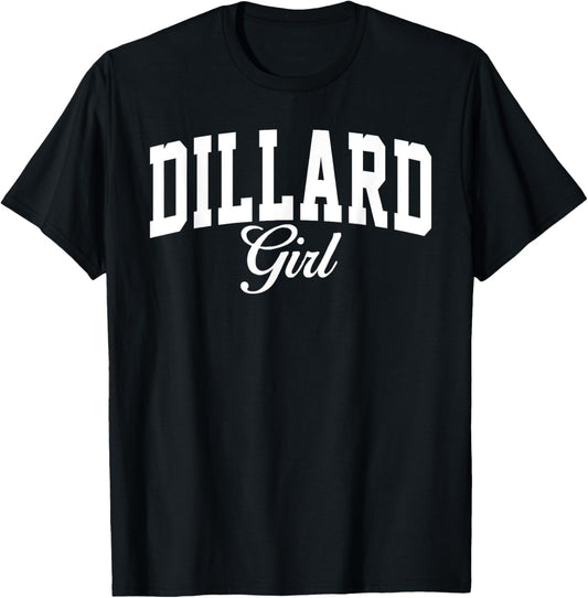 Dillard University Girl Arch Vintage Design Girls T-Shirt - T-Shirt | Black