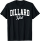 Dillard University Girl Arch Vintage Design Girls T-Shirt - T-Shirt | Black