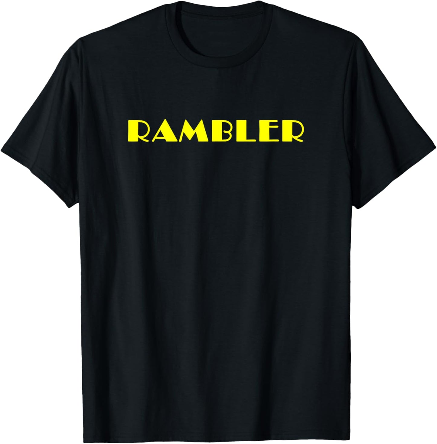 Rambler T-Shirt - T-Shirt | Black
