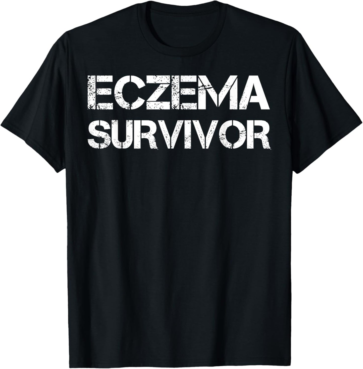 Eczema Survivor T-Shirt - T-Shirt | Black