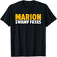 Marion Swamp Foxes Bold T-Shirt - T-Shirt | Black