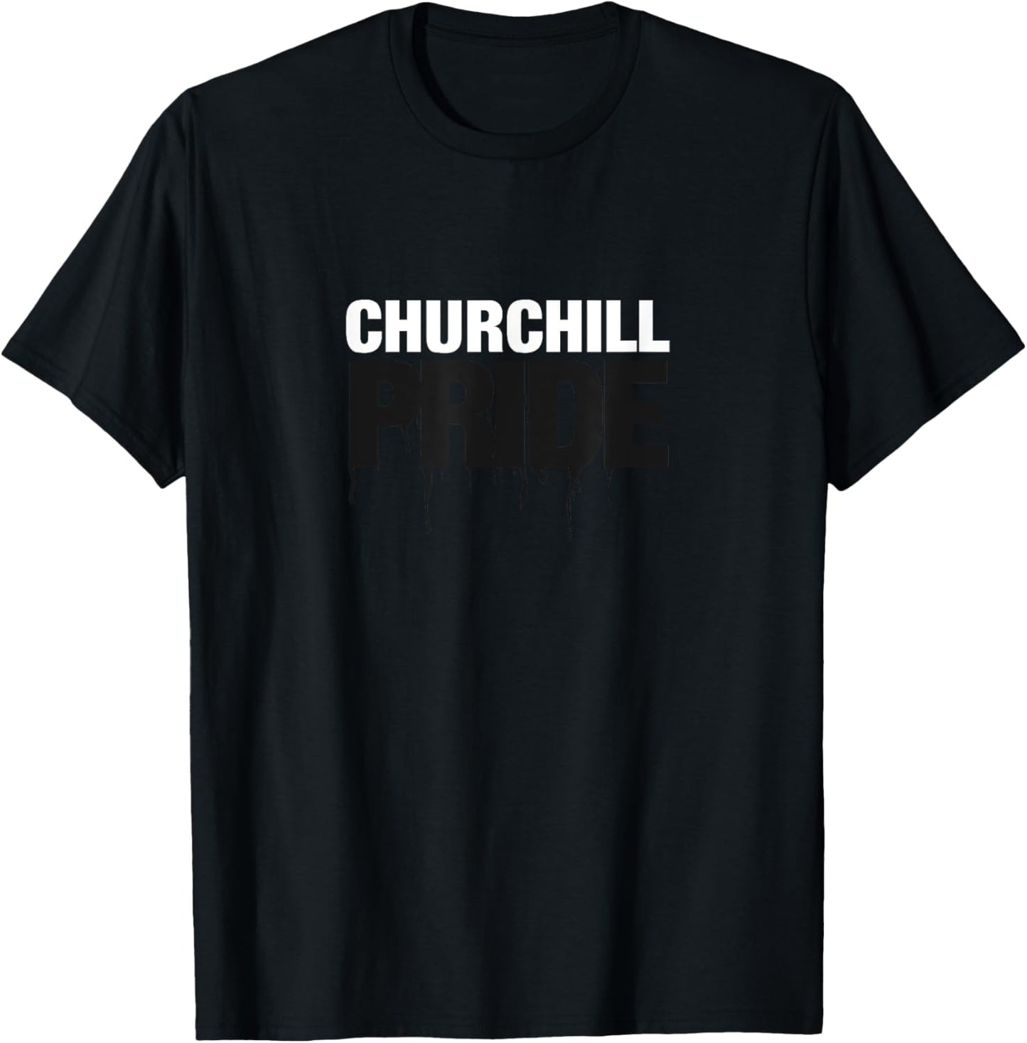 Churchill High School PRIDE T-Shirt - T-Shirt | Black