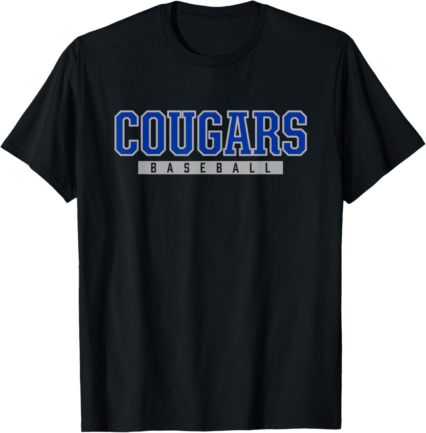 Barron Collier Cougars Baseball T-Shirt - T-Shirt | Black