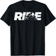 Cool Motorcycle Women Sport Ride Motorcycle Rider T-Shirt - T-Shirt | Black