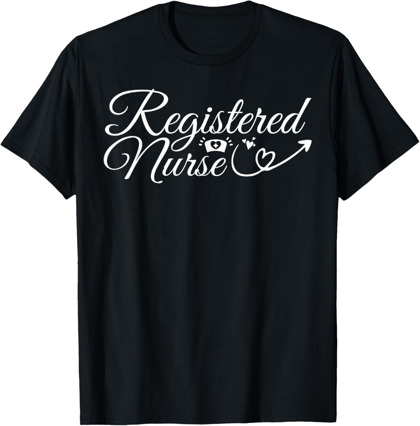 Registered Nurse - Nurse Healthcare Nursing T-Shirt - T-Shirt | Black