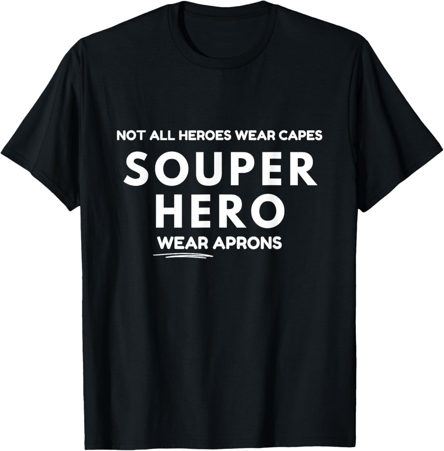 Souper Hero T-Shirt - T-Shirt | Black