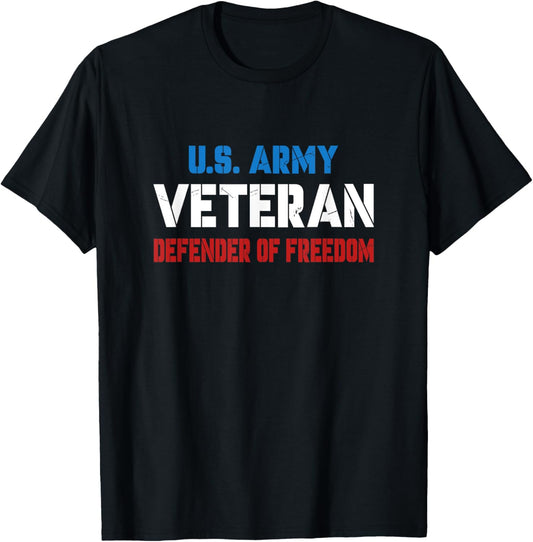 Veteran USA Veterans Day US Army America Veteran T-Shirt - T-Shirt | Black