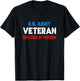Veteran USA Veterans Day US Army America Veteran T-Shirt - T-Shirt | Black