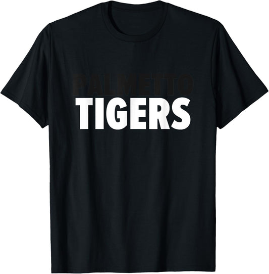 Palmetto Tigers Bold T-Shirt - T-Shirt | Black