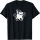 90s Y2K Cute Scary Scared Cat Tomcat Women Kids T-Shirt - T-Shirt | Black