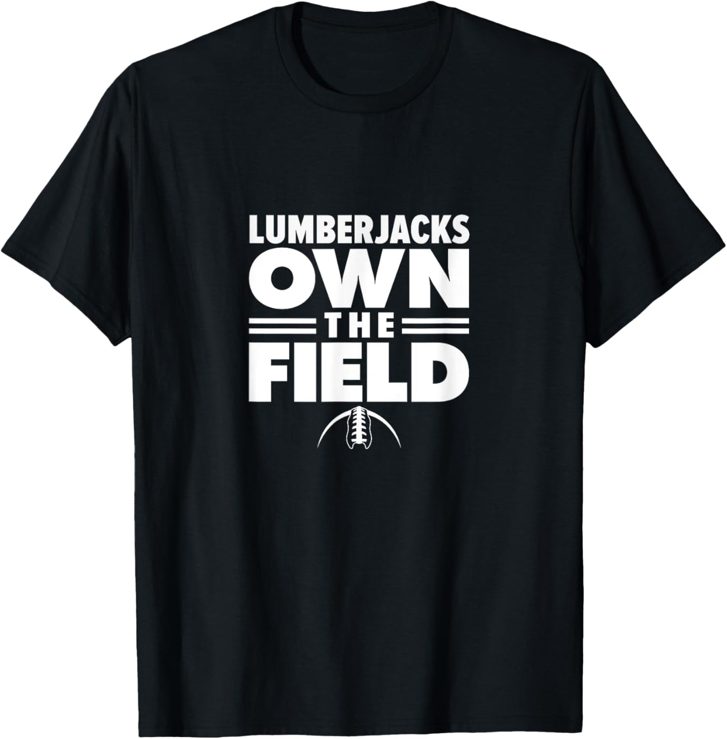 Wausau East High School Own the Field T-Shirt - T-Shirt | Black