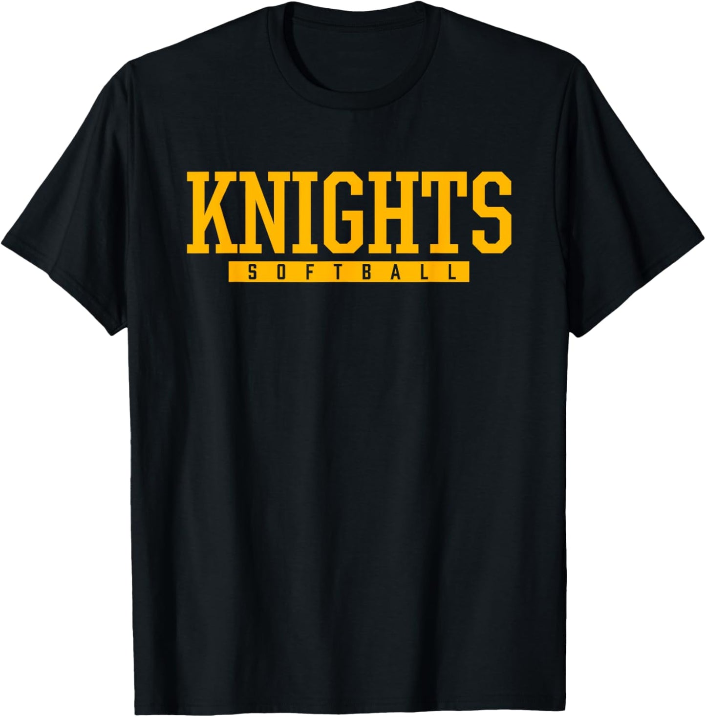 Northeastern Knights Softball HS T-Shirt - T-Shirt | Black