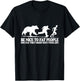 Be Nice To Fat People One Day They Might Save Your Life T-Shirt - T-Shirt | Black