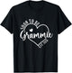 Soon to be Grandma 2026 Gifts Women Grandma To Be Grammie T-Shirt - T-Shirt | Black
