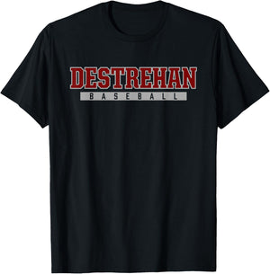 Destrehan High School Baseball T-Shirt - T-Shirt | Black