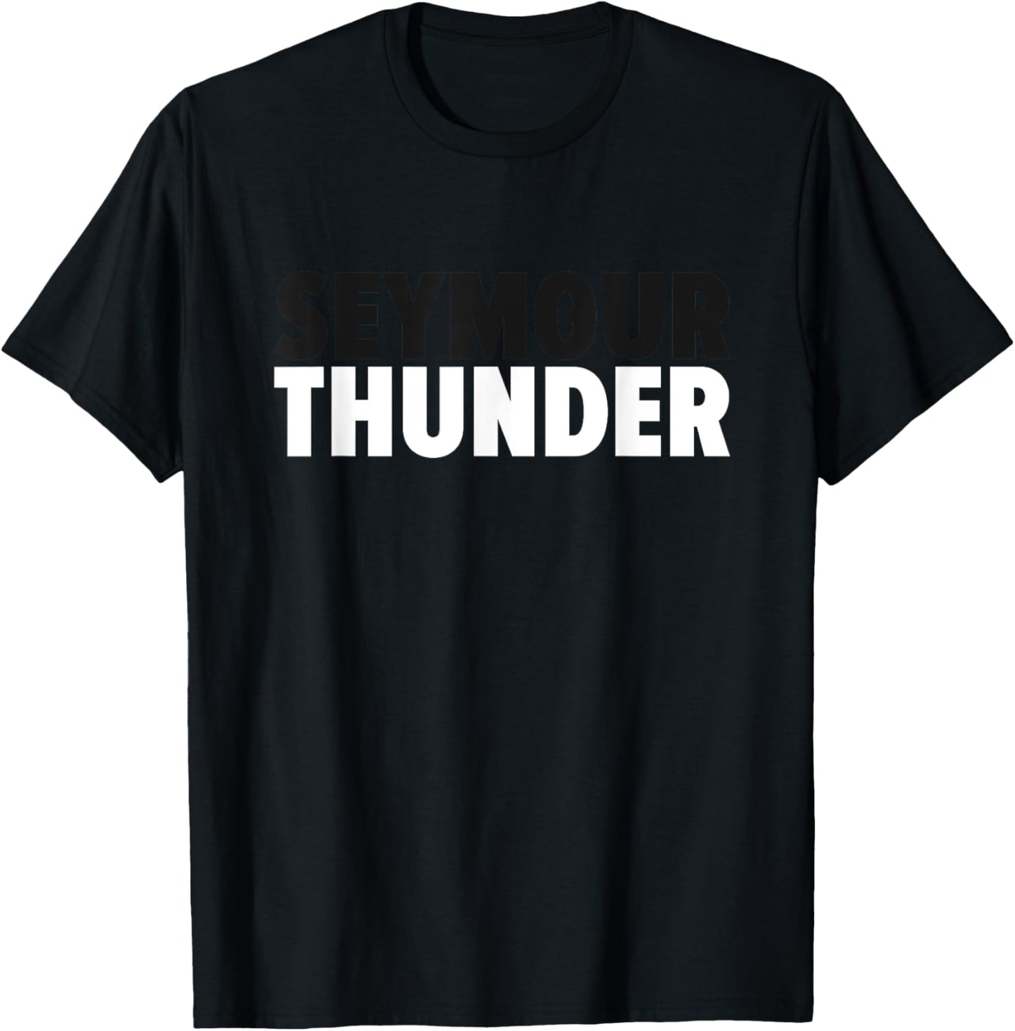 Seymour Thunder Bold T-Shirt - T-Shirt | Black