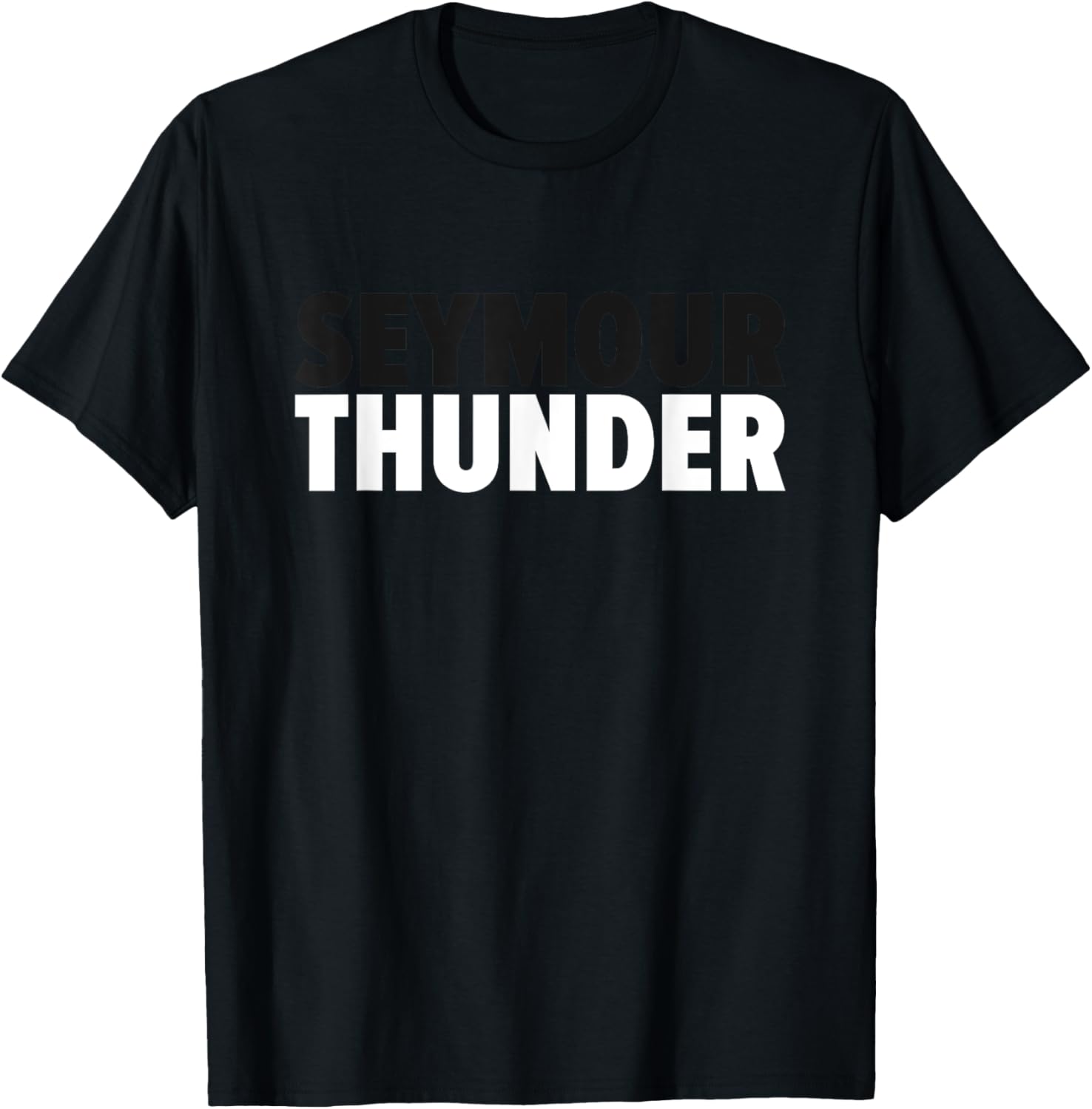 Seymour Thunder Bold T-Shirt - T-Shirt | Black