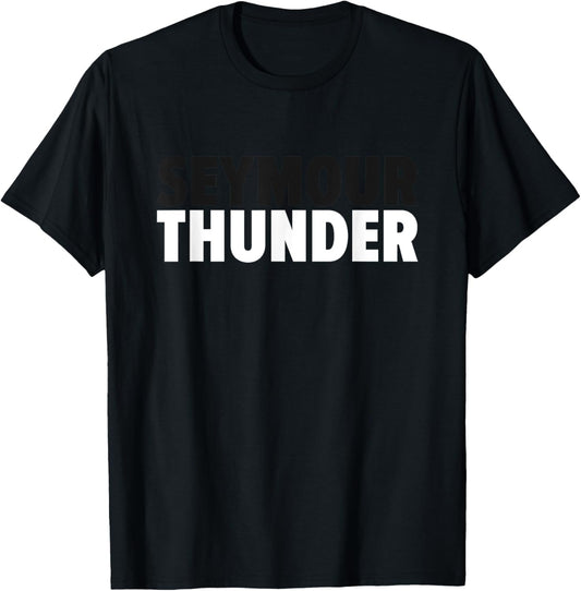 Seymour Thunder Bold T-Shirt - T-Shirt | Black