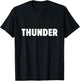 Seymour Thunder Bold T-Shirt - T-Shirt | Black