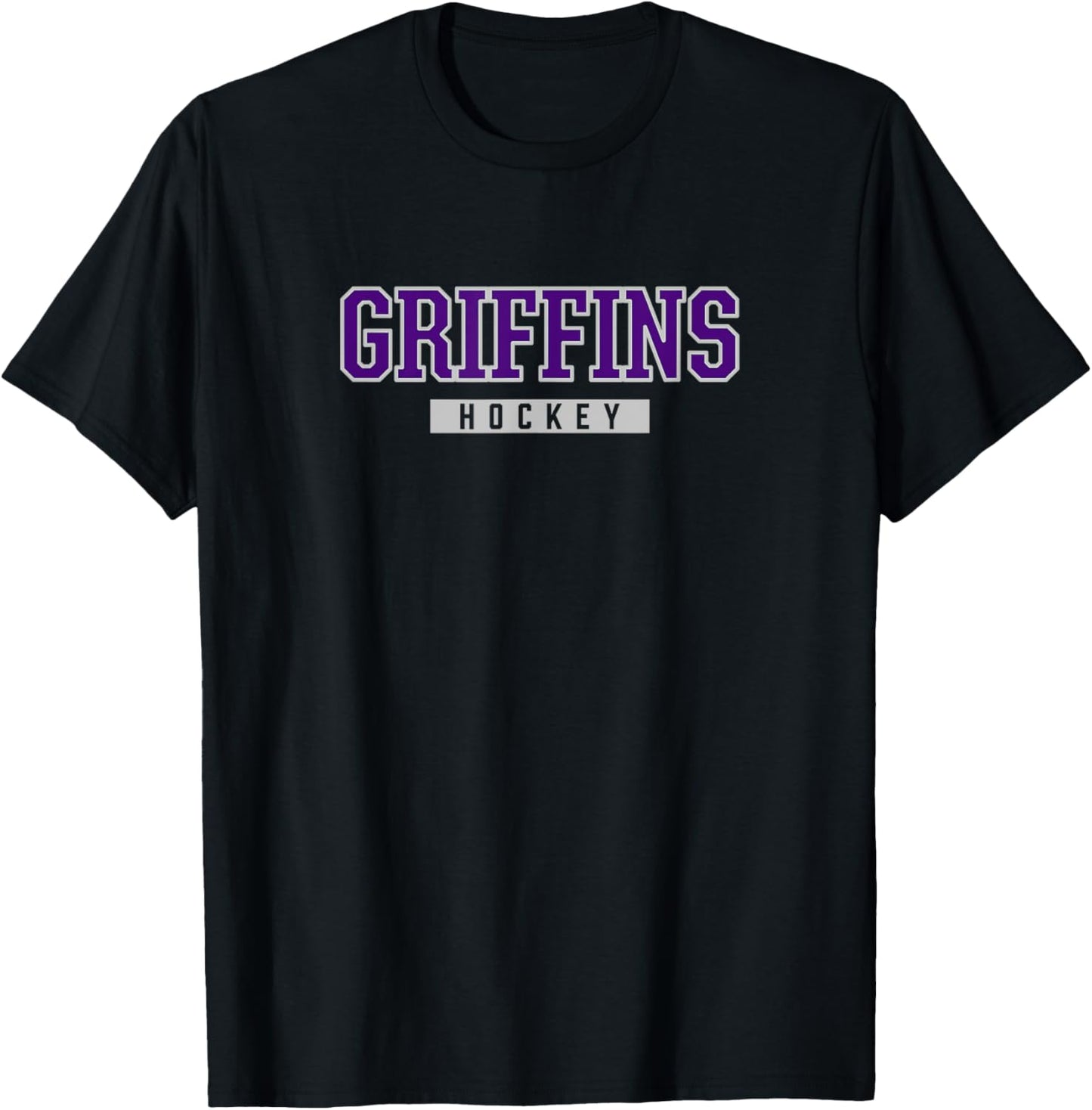 Dutchtown Griffins Hockey T-Shirt - T-Shirt | Black