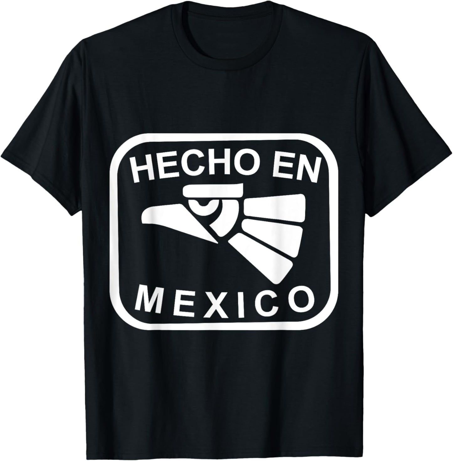 Mexico Vintage Mexican Flag Pride Hecho en Mexico Jersey T-Shirt - T-Shirt | Black