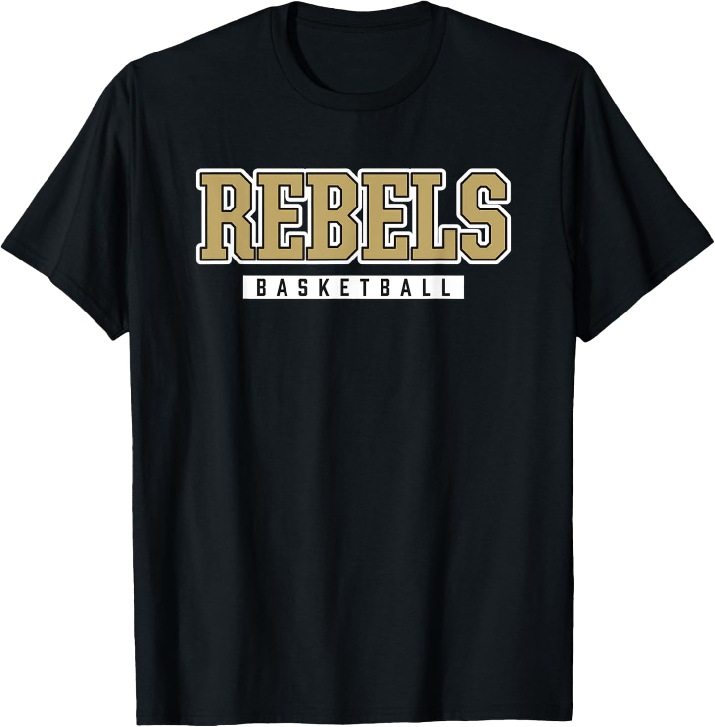 Rebels Basketball Boyle County High School T-Shirt - T-Shirt | Black