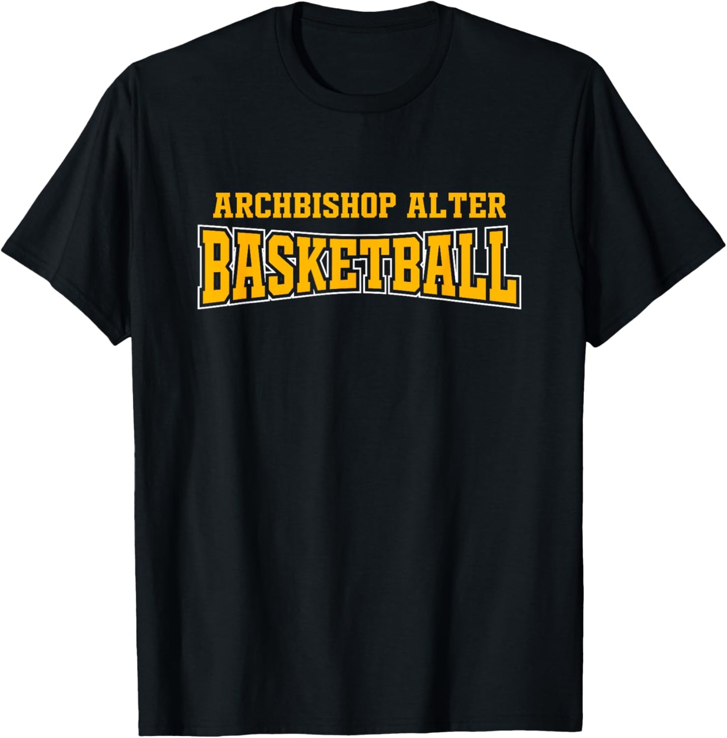 Archbishop Alter High School Basketball Warp HS T-Shirt - T-Shirt | Black
