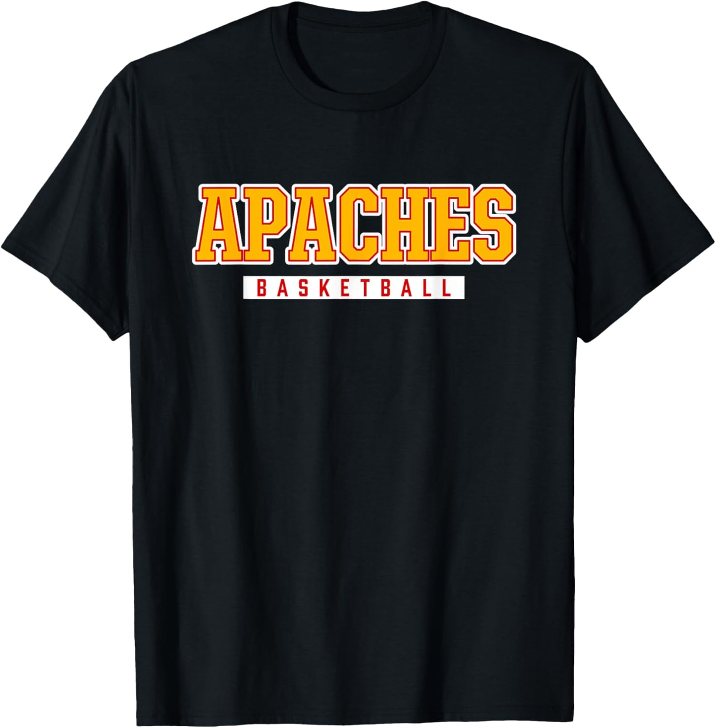 Apaches Basketball Arcadia High School T-Shirt - T-Shirt | Black