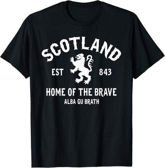 Scottish Ancestry T Shirts Scotland Shirts & T-Shirt - T-Shirt | Black